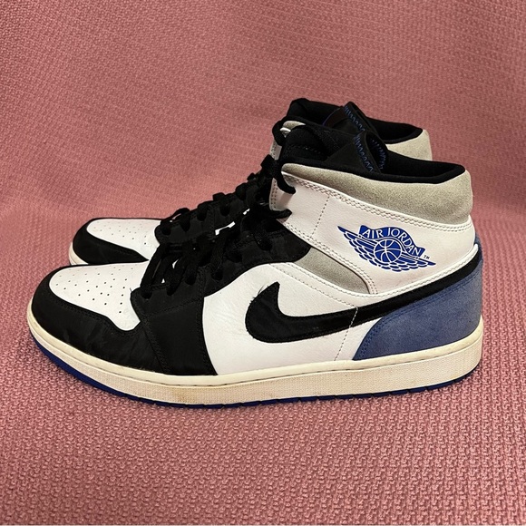 Air Jordan 1 Mid SE Union Royal men’s size 14 - Picture 2 of 10